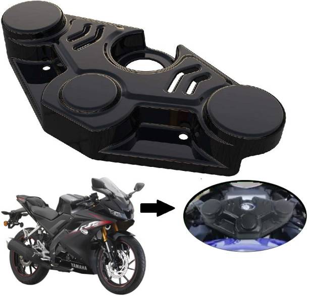 AIRSKY Steering Cover for Yamaha R15 V3 (Black Color St...