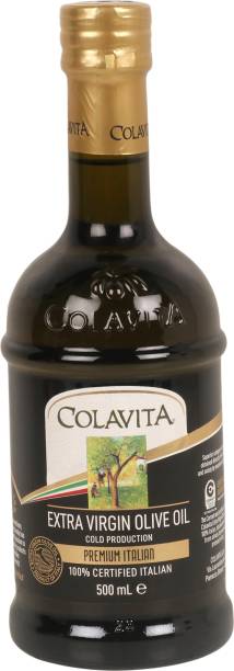 Colavita Authentic Italian Extra Virgin Olive Oil Glass Bottle