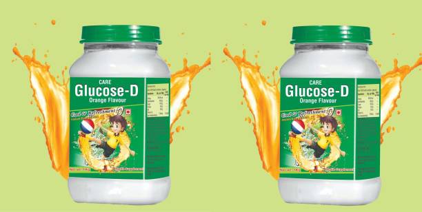 CARE FORMULATION Glucose-D 1kg (2) Orange/Helps to provide instant energy/Fills with Refreshment Energy Drink