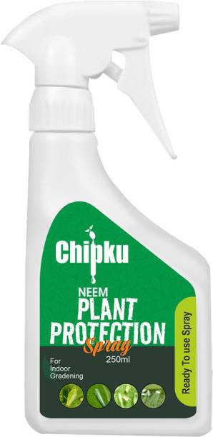 Chipku Neem Oil Plant Protection Ready to use Spray for Indoor .Outdoor Plants - 250 ml
