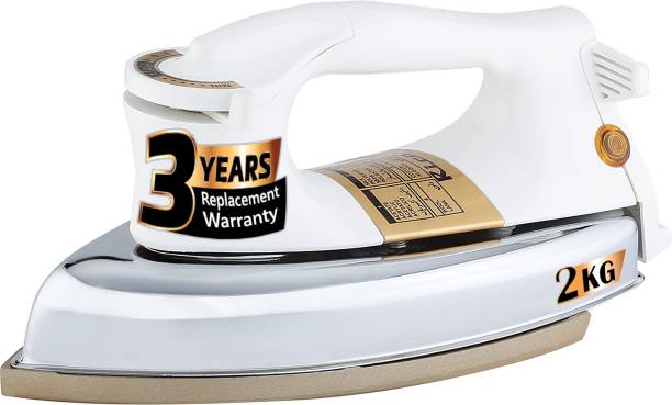 Rico AI13 Japanese Technology 3 Years Replacement Warranty Heavy Weight 1000 W Dry Iron