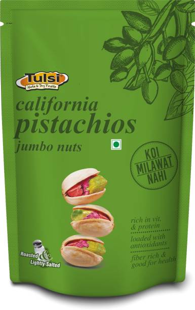 Tulsi California Roasted Jumbo Nuts Lightly Salted Pistachios