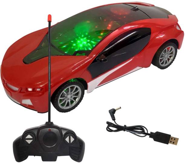 Nxt Chargeable 3D Remote Control Lighting Famous Car for Kids