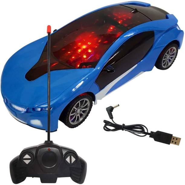 Nxt Chargeable 3D Remote Control Lighting Famous Car for Kids