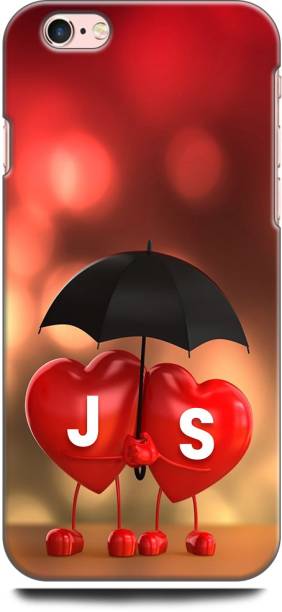 KEYCENT Back Cover for APPLE iPhone 6s Plus J S, J LOVE...