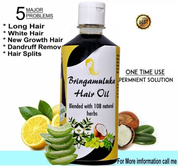 Kushi adivasi bringamalaka regrowth hair oil 500ml Hair Oil