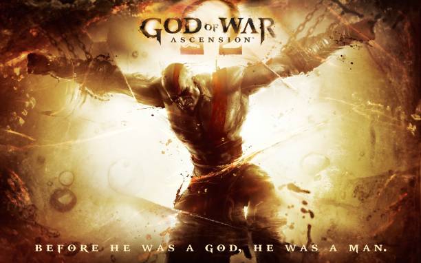 God of War 4 Ascension ON FINE ART PAPER HD QUALITY WAL...