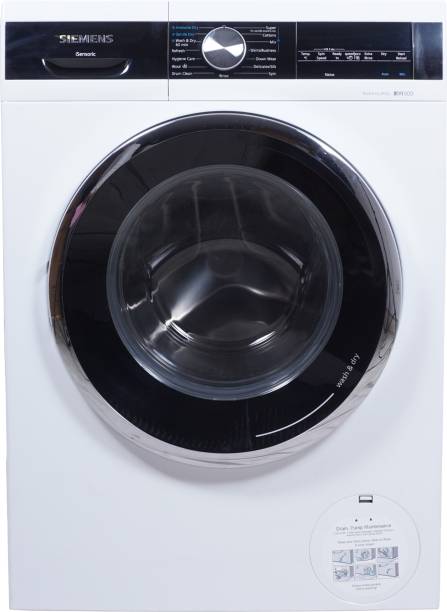 Siemens 9 Washer with Dryer with In-built Heater White