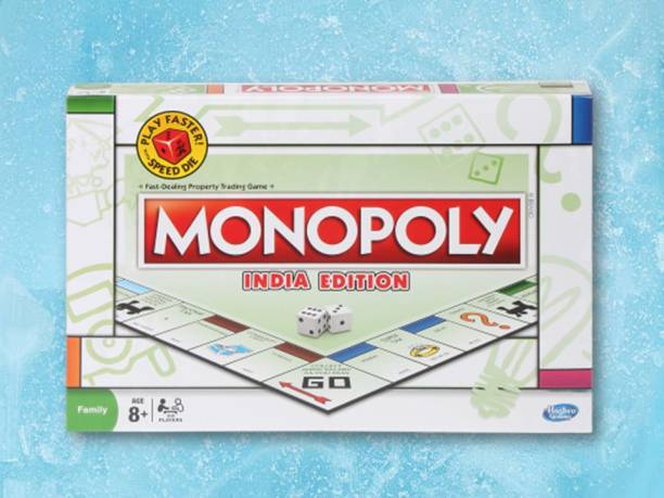 KGF MONOPOLY India Edition Board Game For 8+ Board Game Accessories Board Game