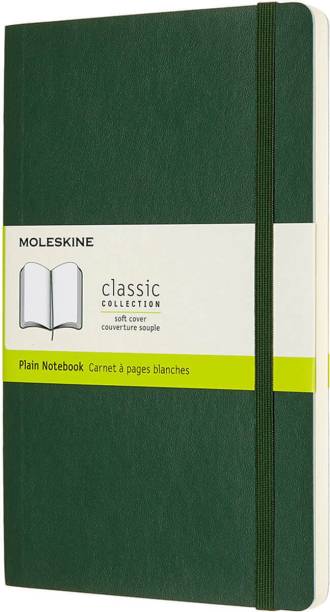 Moleskine Classic Plain Soft Cover Large A5 Notebook Plain 240 Pages