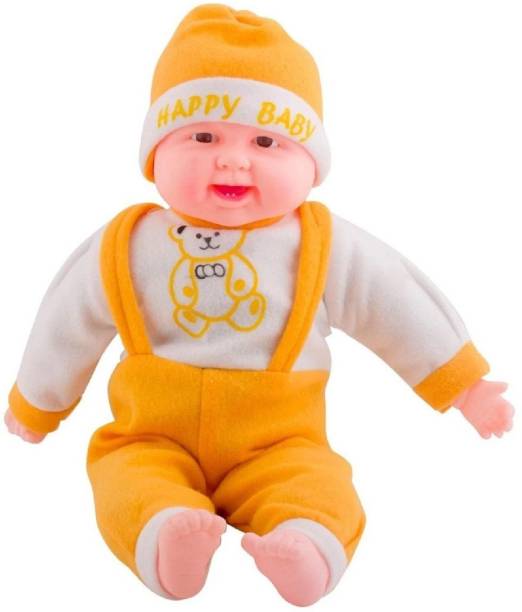 Brand N Sale Big Happy Baby Doll with Touch Sensor and Musical Sound for Kids (1Pc)