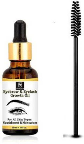 sunisa Eyebrow Growth Oil with Pure Essential Oils & Mascara brush