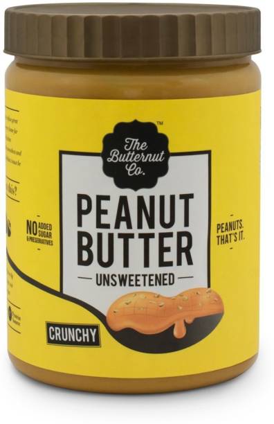 The Butternut Co. Unsweetened Peanut Butter - Crunchy 1 kg