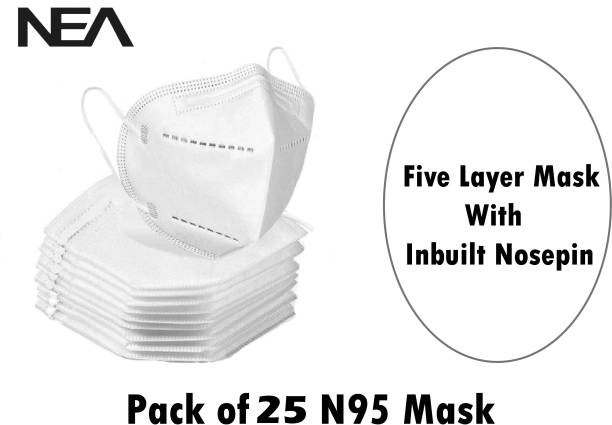 Nea N95 Mask Washable Reusable Mask BIS Certified FFPS Mask Face Mask mask respirator GV601 -002 Water Resistant, Reusable, Washable