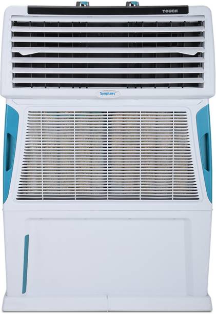 Symphony 80 L Room/Personal Air Cooler with i-Pure Technology,4 Hybrid Cooling Pads