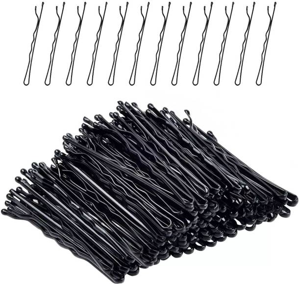 Kidzoo Metal Hair Clips Bobby Pins Hair Styling Bob Pins for Women & Girls 100pc Pack Hair Pin