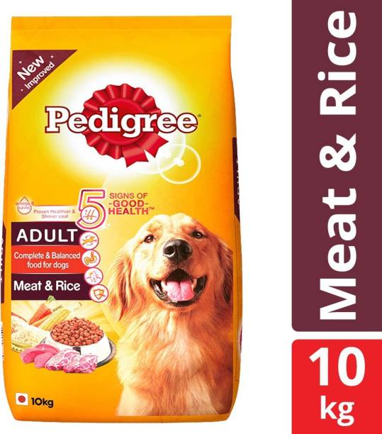 PEDIGREE Adult Meat, Rice 10 kg Dry Adult Dog Food