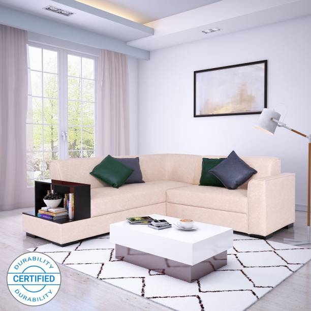 Flipkart Perfect Homes Conwy Leatherette 5 Seater  Sofa