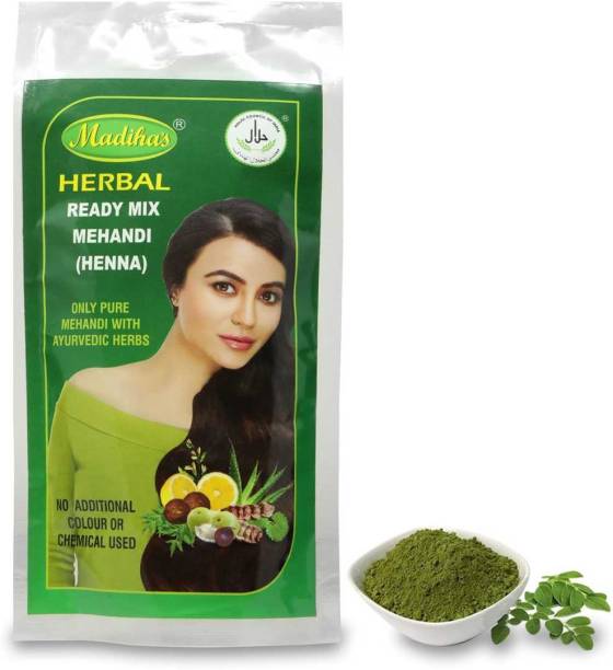 MADIHA’S Ready Mix Hair Mehandi (150gm each) Natural Mehendi