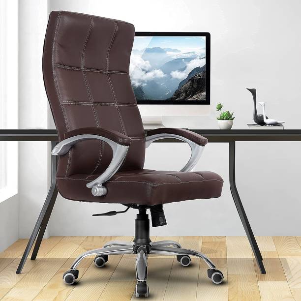 GREEN SOUL Ace High Back Ergonomic Chair|Home & Office use|Premium Finish|Superior Comfort Leatherette Office Executive Chair