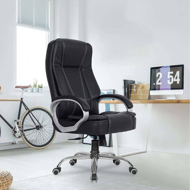 GREEN SOUL Vienna High Back Ergonomic Chair|Home & Office use|Premium Finish|Ultra Comfort Leatherette Office Executive Chair