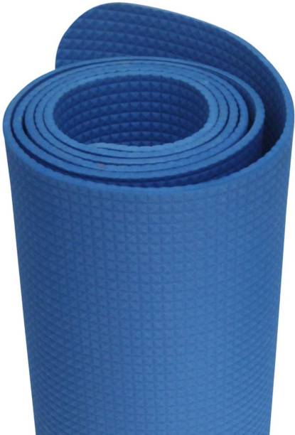 Hetsons Yoga Mat Non-Slippery Yoga Mat for Gym, Work Out, Flooring Exercise Idea Blue 4 mm Yoga Mat