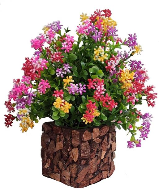 Flipkart Perfect Homes Natural Looking Artificial Plant for Home, Office And Garden Decor Bonsai Wild Artificial Plant  with Pot