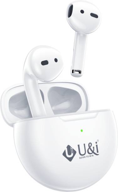U&i Pod+ 20 Hours Music Time True Wireless Earbuds with Touch Sensor & Mic Bluetooth Headset