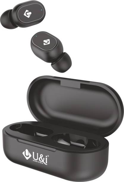 U&i My Dots Series True Wireless Earbuds with 20 Hours Battery Backup and Mic Bluetooth Headset
