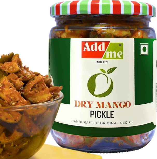 Add me Home Made Dry Mango Pickle Less Oil 500gm Aam ka Achar Mango Pickle