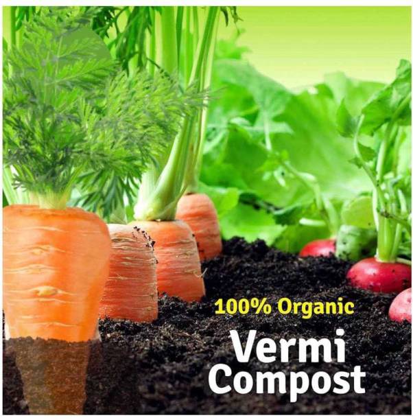 GreenLove Vermicompost, Made from Cow Manure, 100% Organic & Natural Plant Nutrient Manure, Fertilizer