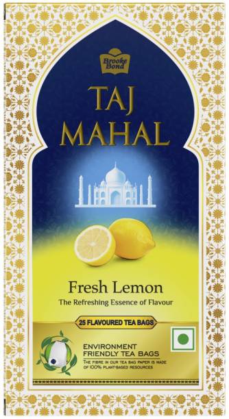 Taj Mahal Fresh Lemon Tea Bags Box