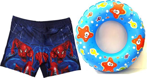 Drauss Boy's Printed Swimming Combo (3-5 Years)(Colour and Print as per availability) Swimming Kit