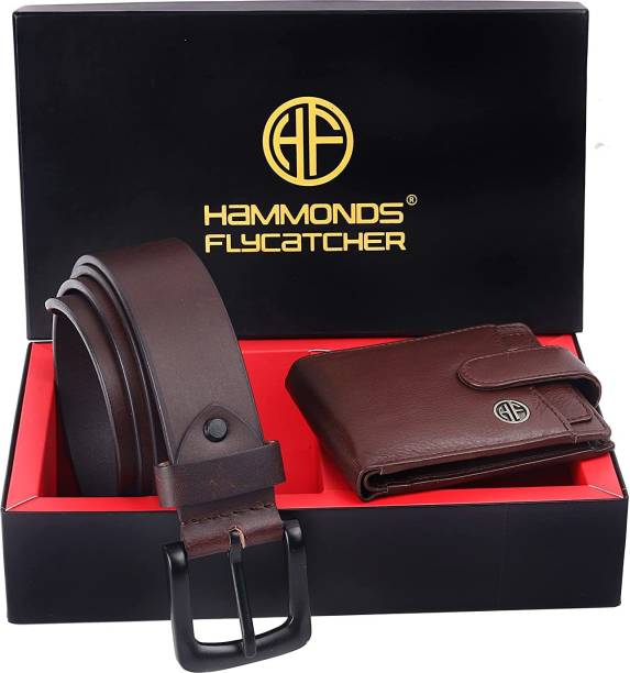 Hammonds Flycatcher Men Casual Brown Genuine Leather Wallet