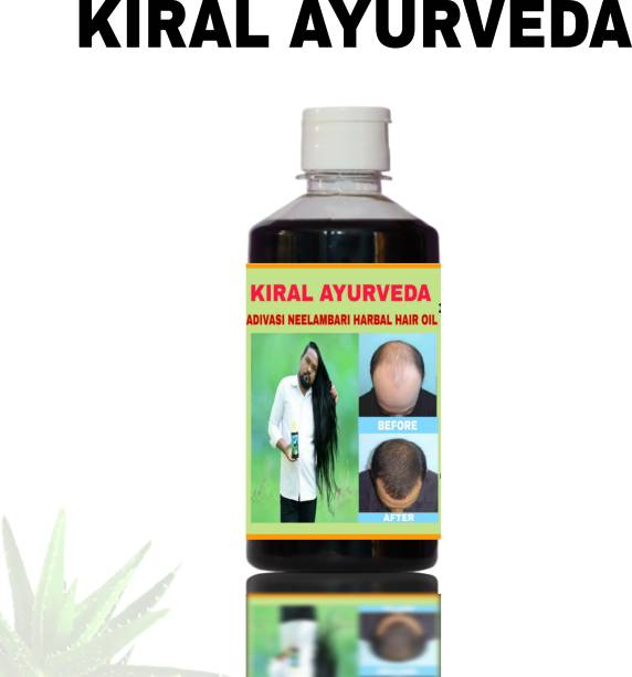 KIRAL AYURTVEDA ADIVASI HERBAL HAIR OIL 500ML Hair Oil