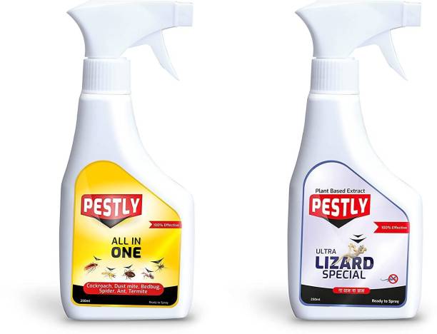 Pestly All in One Insect Repellent + Lizard Repellent Spray