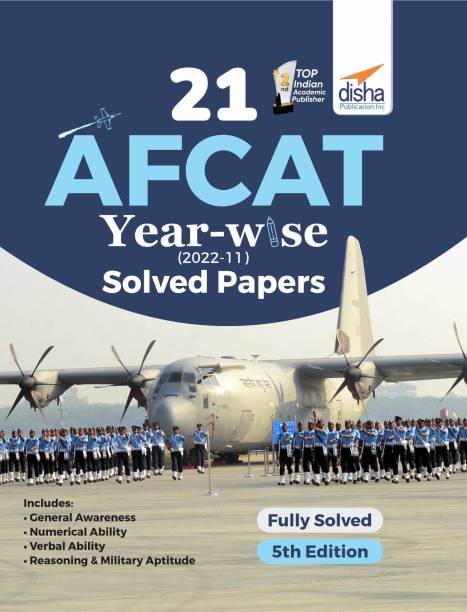 21 AFCAT Year-wise (2022 - 11) Solved Papers 5th Edition