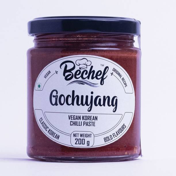 BECHEF Gochujang :: Spicy Korean Chilli Paste :: Vegan Original Recipe :: 200 g Sauce & Dip