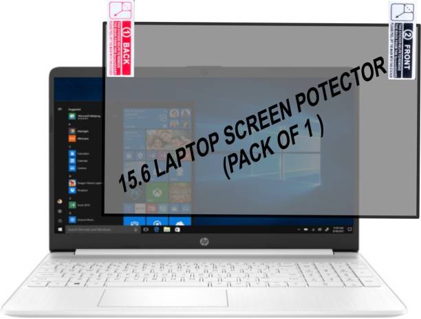 Spnrs Edge To Edge Screen Guard for [Anti Scratch] HP 15s 10th Gen i3-1005G1 15.6 Inch Laptop