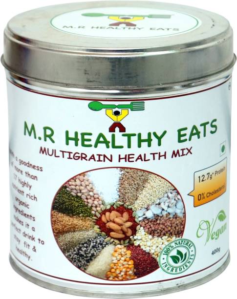 m.r healthy eats Homemade 17 Multigrain Healthmix Flour For Kids & Adults in Eco Friendly Tin 400 g