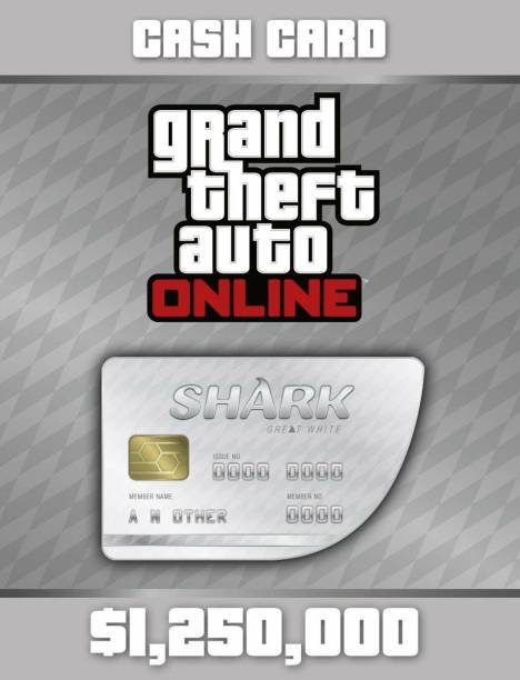 Grand Theft Auto Online Great White Shark Cash Card - 1...