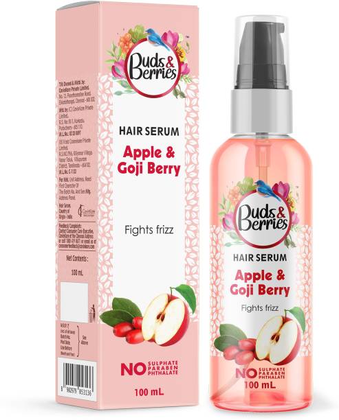 Buds & Berries Apple-Gojiberry Hair Serum | Manageable & Frizz-Free Hair