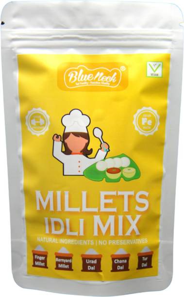 Blueneck Millets Instant Idli Mix, (Pack of 2) 400 g