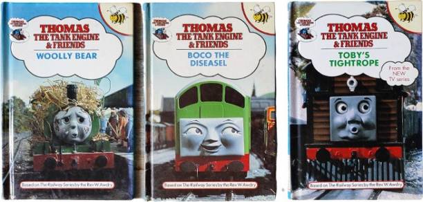 Thomas & Friends , Set Of 3 Story Books ,toby's Tightro...