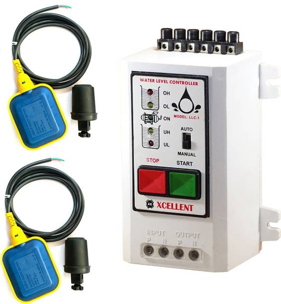 XM-INDIA Automatic water level controller with 2 cable float switch sensors Wired Sensor Security System
