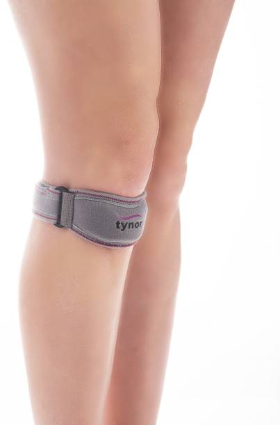 TYNOR Patellar Support, Grey, Universal Size, 1 Unit Knee Support