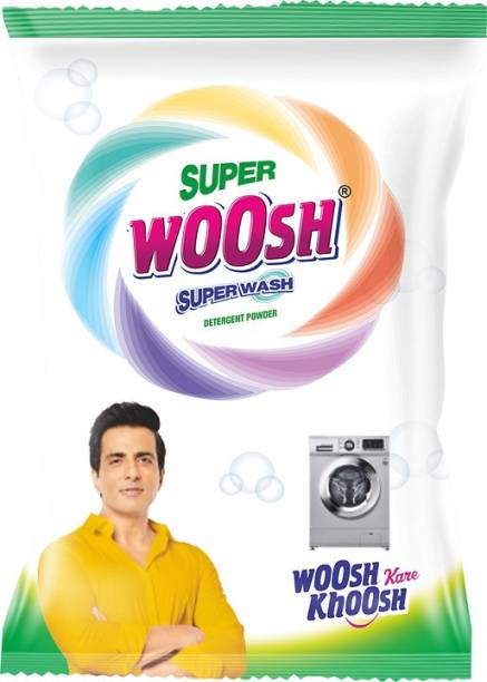 Woosh Superwoosh Detergent Powder 1kg*5 Detergent Powder 5 kg