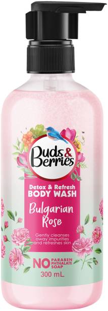Buds & Berries Detox & Refresh Bulgarian Rose Shower Gel