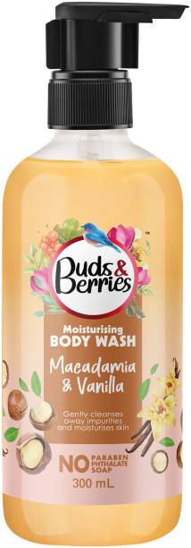 Buds & Berries Moisturising Macadamia and Vanilla Shower Gel