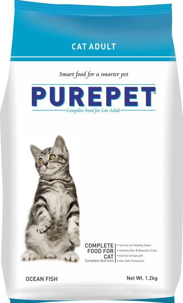 purepet Ocean Fish 1.2 kg Dry Adult Cat Food